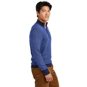 Peter Millar | L | Luxury Knit 1/4 Zip Pullover Extra Fine Merino Wool Sweater